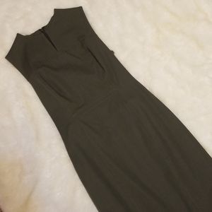 Banana Republic green sheath dress